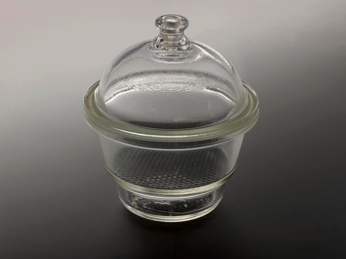 A glass desiccator used in the development of IVF, 1977.