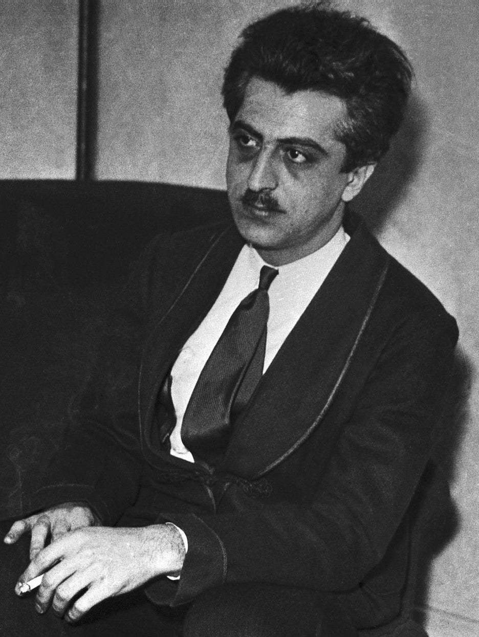 Gregory Pincus in a press photograph of March 1936.